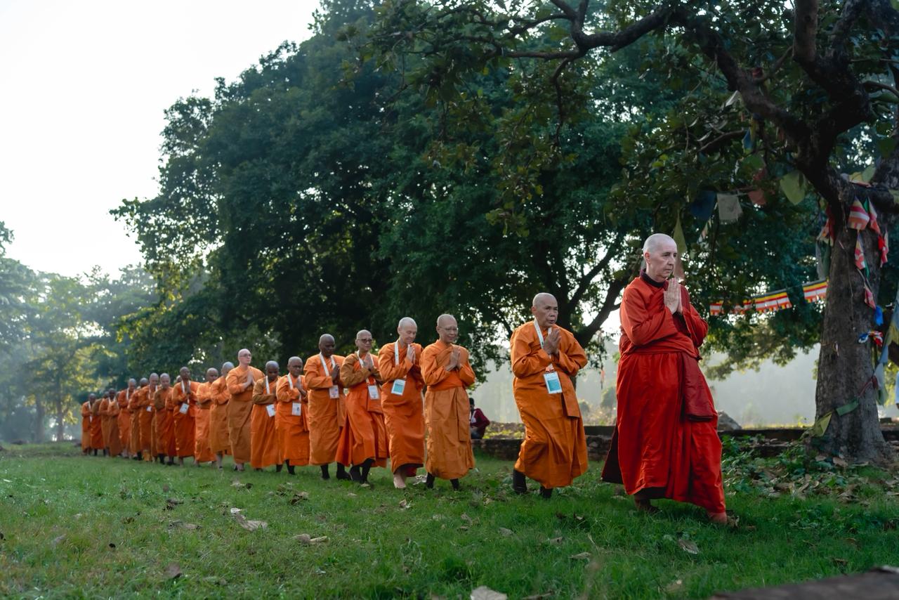 Following Mahaprajapati’s Footsteps, Buddhist Nuns Conclude Ancient Pilgrimage for Equality