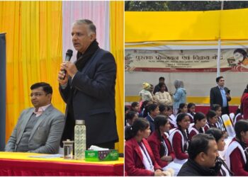 Nalanda University Opens Book Exhibition for Students and Locals