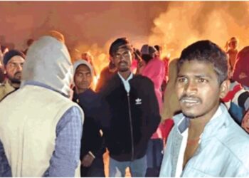 Villagers Block Patna–Gayaji Highway After Man Killed in Speeding Car Crash