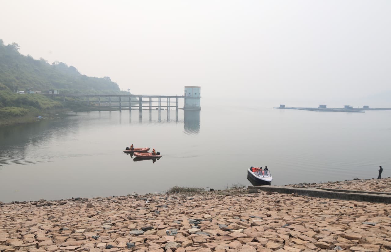 CM Nitish Reviews Phulwaria Reservoir Works
