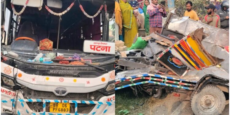 Three Killed as Bus Crashes into Auto in Bihar, Villagers Block Road in Protest