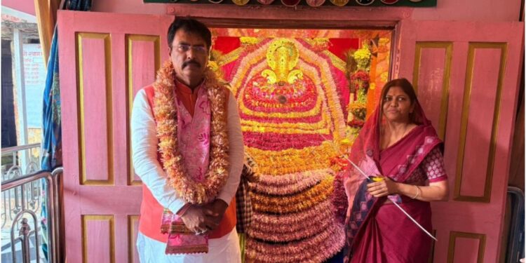 New Bihar BJP Chief Sanjay Sarawagi Begins Term With Temple Visit and Focus on Jobs