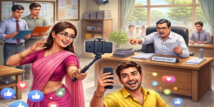 Bihar Govt Warns of Action Against School Teachers Posting Social Media Reels