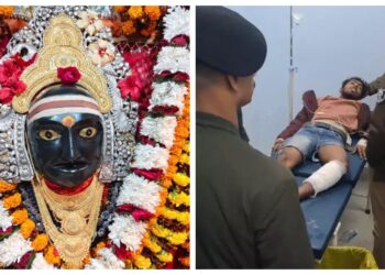 Thawe Temple Theft: Accused Injured in Police Encounter as Part of Goddess’s Crown Recovered