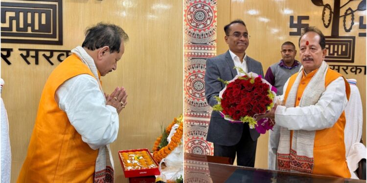 Vijay Sinha Takes Charge of Urban Development as Nitin Nabin Steps Down from Bihar Cabinet Role