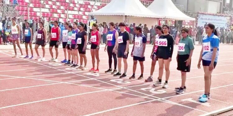 Over 1,000 Civil Servants Compete in A Three-Day National Athletics Championship In Patna