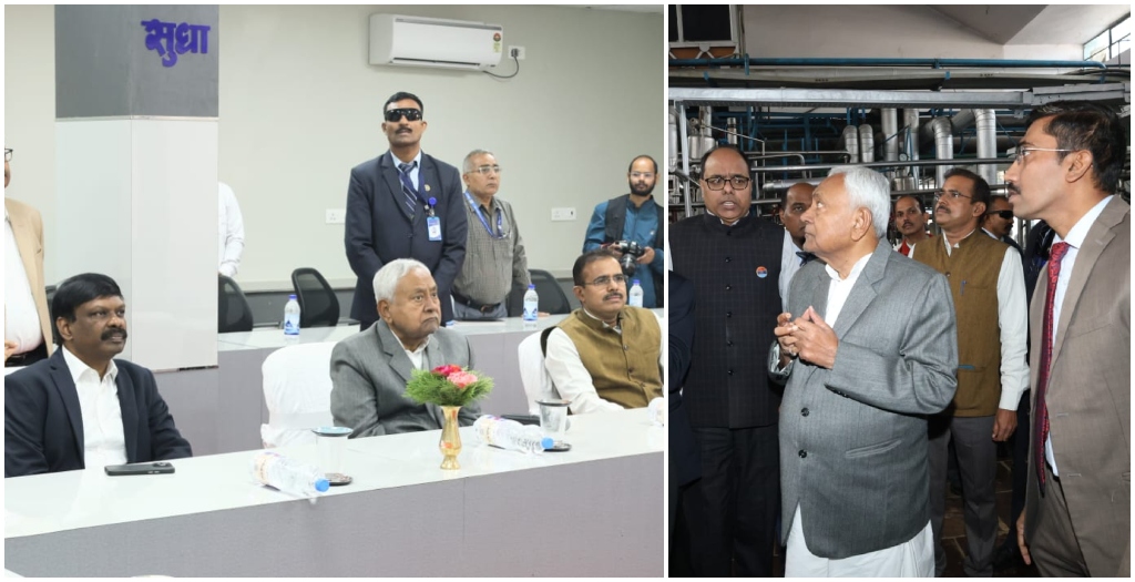 CM Nitish Kumar Orders Major Boost to Dairy Network During Patna Dairy Project Visit