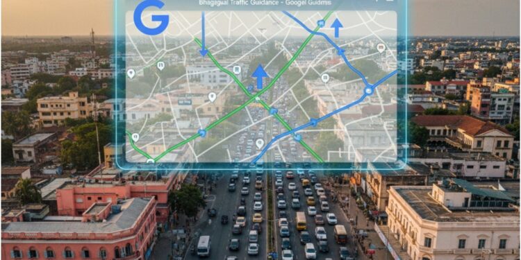Google Maps to Guide Traffic in Bhagalpur as Authorities Try New Solution