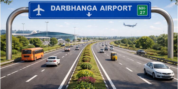 Four-Lane Road Sought to Improve Access to Darbhanga Airport