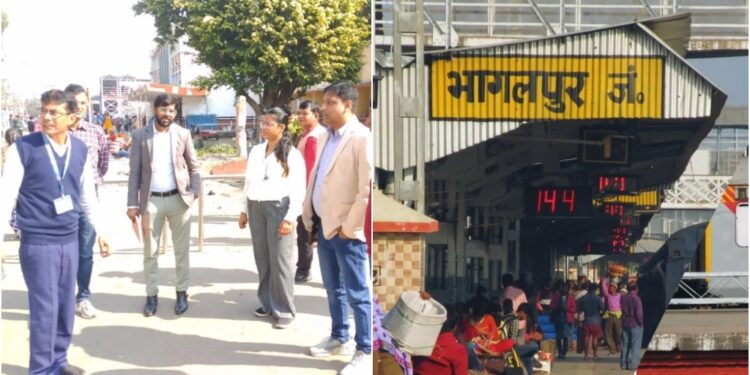Bhagalpur Station Gets Ready for Holi Rush with New Two-Storey Waiting Hall