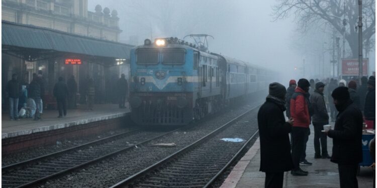 Dense Winter Fog Likely to Delay Trains, Railways Advise Passengers to Stay Alert