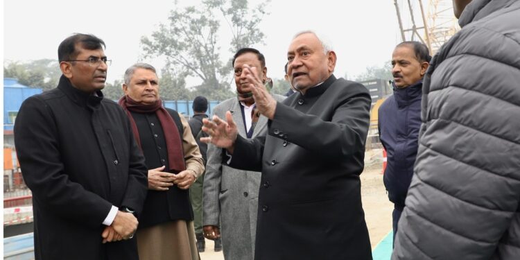 Bihar CM Inspects Under-Construction Tunnel to Link Patna’s Two Major Museums