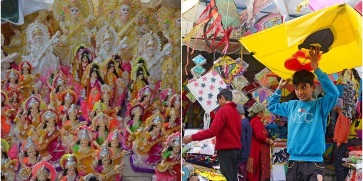 Basant Panchami: Auspicious Time from 7:20am to 1:45pm, Markets Abuzz with Festive Spirit