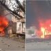 Fire Breaks Out in Seized Vehicles at Gopalpur Police Station, Cars Destroyed as Fire Brigade Responds