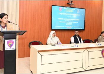 Patna Women’s College Hosts Career Guidance Programme in Collaboration with Bengaluru’s SJCC for Final-Year Commerce Students