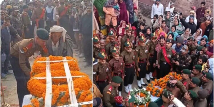 Doda Tragedy: Martyred Soldier Harram Kunwar’s Body Returns Home, Bhojpur in Tears as Tricolour-Draped Coffin Arrives
