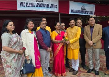 Nalanda Medical College Marks Saraswati Puja with Alumni Lounge Inauguration Ahead of Grand Alumni Meet