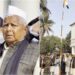 Lalu Prasad Hoists Tricolour at RJD Residences as Tejashwi Yadav Misses Republic Day Ceremonies