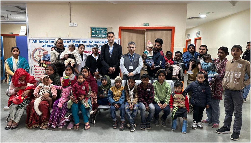 AIIMS Patna Successfully Treats Over 700 Children with Complex Orthopaedic Conditions in Five Years