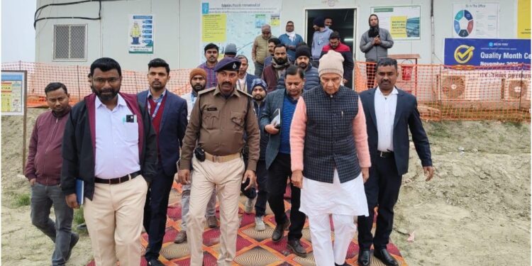 Bihar Energy Minister Inspects Chhapra Grid Sub-Station, Calls for Faster Completion to Ensure Uninterrupted Power