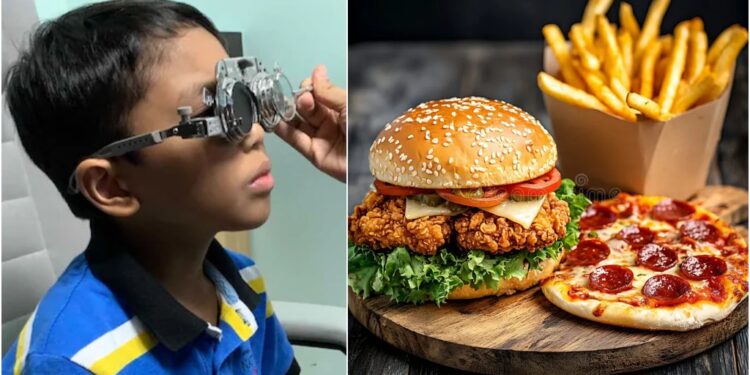Doctors in Patna Warn Pizza and Burgers are Taking a Toll on Children’s Eyesight