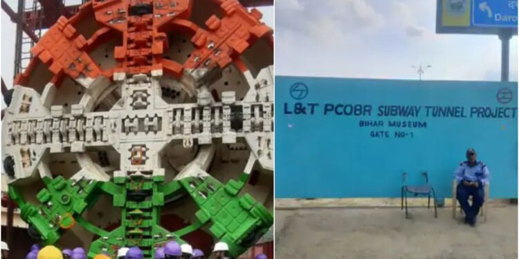 Singapore-Made Tunnel Boring Machine Arrives in Patna for 1.5 km Heritage Tunnel Connecting Bihar and Patna Museums