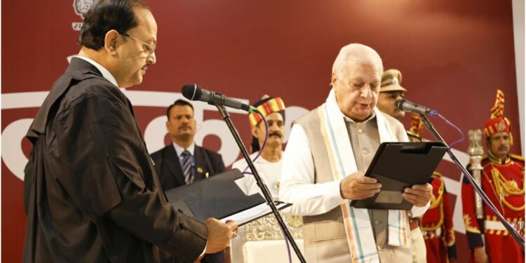 Justice Sangam Kumar Sahoo Sworn in as Chief Justice of Patna High Court; Governor Administers Oath, CM Nitish Present
