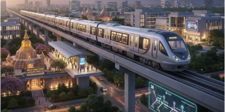 Gaya Metro Set to Transform City Travel with 28 Stations Connecting Temples and Educational Hubs