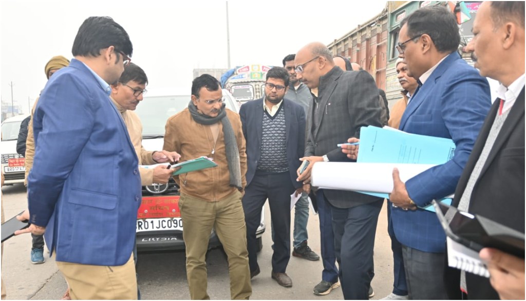 Bihar Road Secretary Inspects Key Infrastructure Projects in Nalanda, Reviews ROB Work Near Bakhtiyarpur