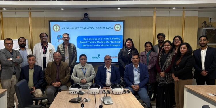 AIIMS Patna Showcases Virtual Reality Training to Transform Nursing Education in Bihar
