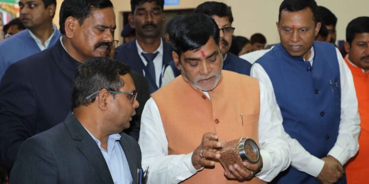 Bihar agriculture minister, Ram Kripal Yadav visits BAU Sabour