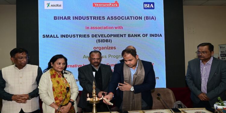 Bihar Industries Association and SIDBI Hold Funding Awareness Programme for Startups and MSMEs