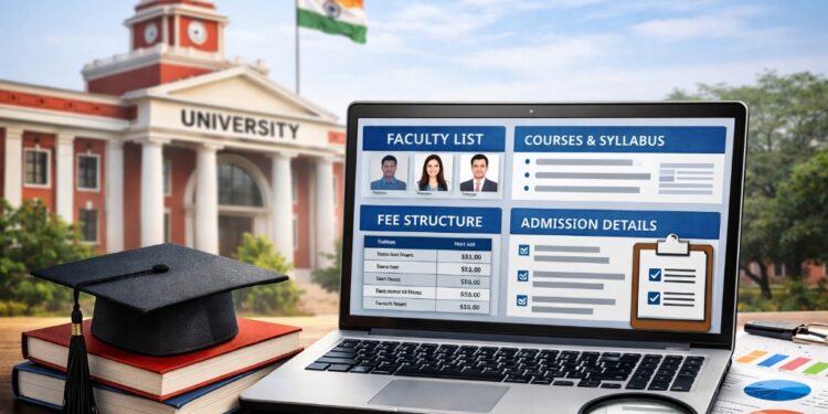 Bihar Universities to Publish Full Faculty, Fee, and Admission Details Online