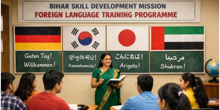 Bihar Government Launches Free Foreign Language Training to Boost Youth Employment