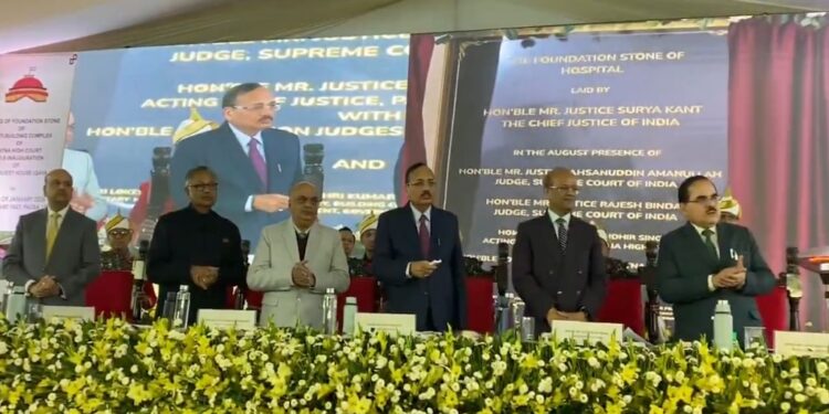 CJI Surya Kant Lays Foundation Stones for Major Infrastructure Expansion at Patna High Court