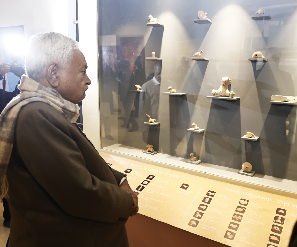 Bihar CM Nitish Kumar Seeks Centre’s Support for ‘Better Care and Presentation’ of Mauryan-Era Kumhrar Site in Patna