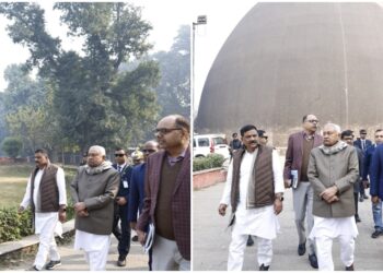 CM Nitish Kumar Reviews Patna’s Historic Golghar, Orders Better Care and Regular Shows