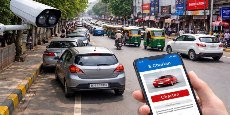 Beware, Patna: Park in a no-parking zone and a fine will land straight on your mobile