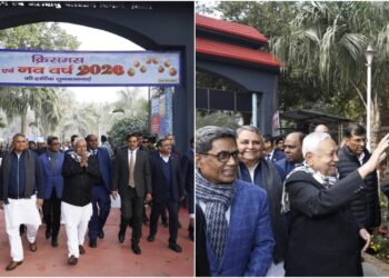 New Year Evening Becomes Special as CM Nitish Kumar Visits Patna’s Eco Park