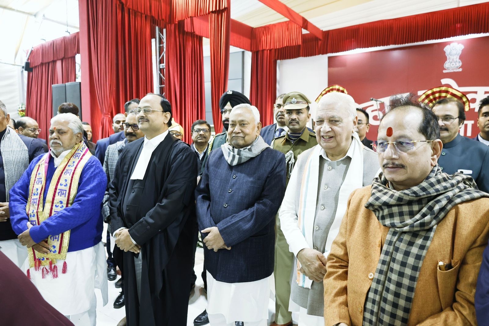 Justice Sangam Kumar Sahoo Sworn in as Chief Justice of Patna High Court; Governor Administers Oath, CM Nitish Present