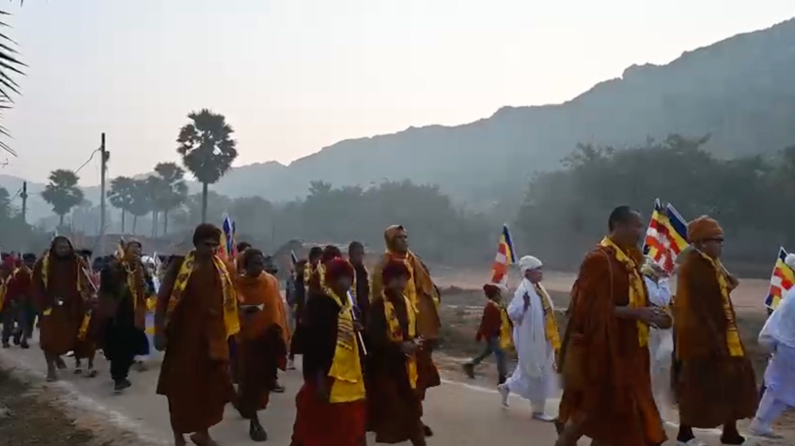 Gyan Yatra Held in Bodh Gaya Ahead of Three-Day Bodh Mahotsav