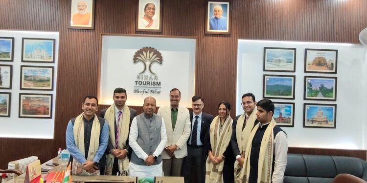 IFS Trainees Explore Bihar’s Tourism and Development Potential During State Visit