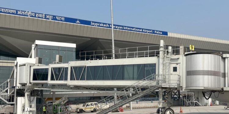 Patna Airport Adds Third Passenger Boarding Bridge to Boost Passenger Comfort
