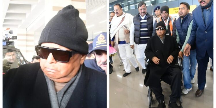 Lalu Prasad Returns to Patna, Reigniting RJD Activity Ahead of Key Political Phase