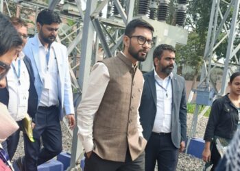 NBPDCL MD Rahul Kumar Inspects Darbhanga Power Substation, Orders Strict Safety Compliance