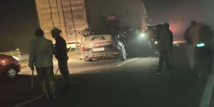 Father and Daughter Killed in Fog-Related Crash on Patna’s Bakhtiyarpur–Mokama Highway