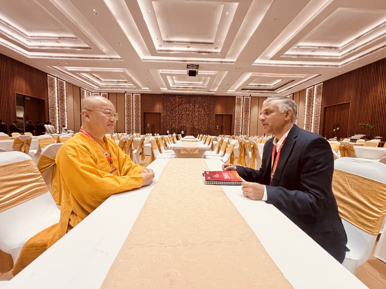 Nalanda University Vice-Chancellor Joins Global Buddhist Summit in Delhi, Stressing Legacy of Dialogue