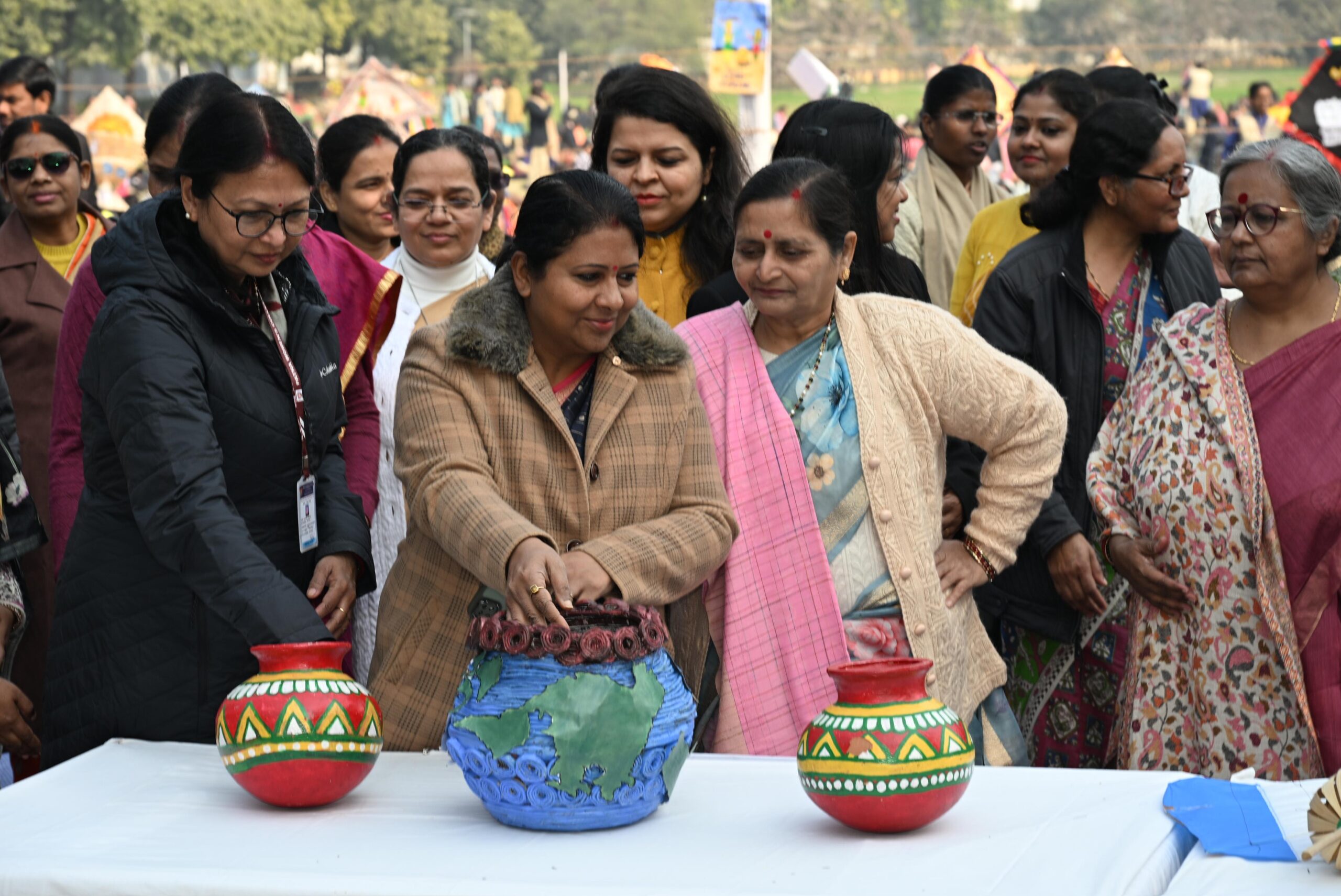 Patna Women’s College Marks Organic Makar Sankranti with Eco-Themed Celebrations