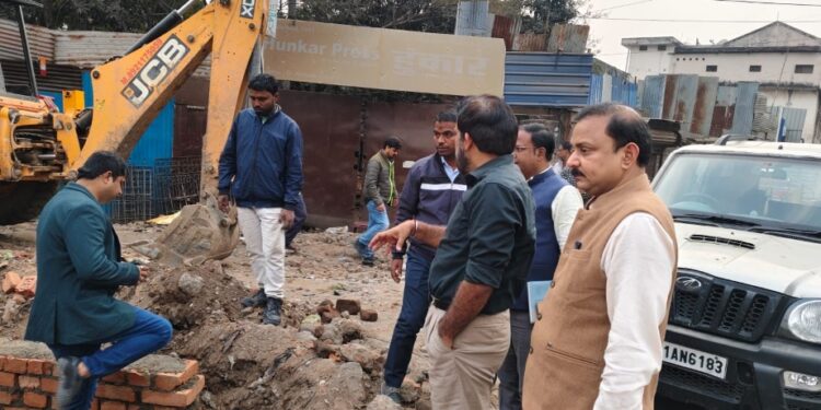Patna civic chief inspects smart city and municipal projects, pushes for faster delivery and higher standards