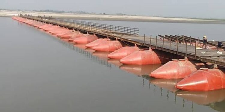 Kosi Pontoon Bridge in Khagaria Opens New Lifeline for Bihar, Cutting Travel Distance by Nearly Two-Third
